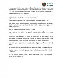 CASO GAP INC. Página 15