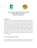 Administración de negocios. Trabajo final integrador 2019-II