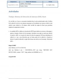 Instalar y configurar modsecurity (Apache). Página 1