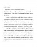Reporte de Lectura: Libro: “El Principito”