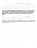 Anorexia y obesidad. Los límites del cuerpo