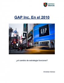 CASO GAP INC. Página 1