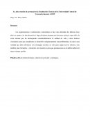 Rotación de talento humano UCV área de vigilancia