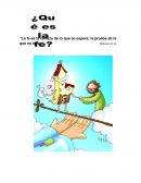 Que es la fe
