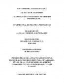 Análisis de las Experiencias Durante la Práctica Profesional en la Empresa