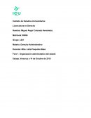 Derecho Administrativo. Ley Orgánica de la Administración Pública Federal
