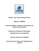 Análisis de requerimientos de sistemas de información