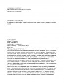 FORMANDO CIUDADANOS PARA LA SOCIEDAD QUE AMEN Y RESPETEN A LOS SERES VIVOS