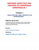 Enfoque didactio del proceso de enseñanza- aprendizaje