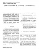 Funcionamiento de los Filtros Electrostáticos