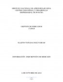 INFORMACIÓN DESCRIPCIÓN DE MERCADO crema dental