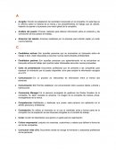 Glosario de Técnico en Selección de Personal