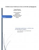 Análisis socio-históricos de las corrientes pedagógicas