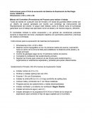 Instrucciones para el Ciclo de excavación de Galerías de Exploración de Red Eagle