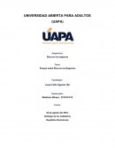 Ensayo sobre Ética en los Negocios