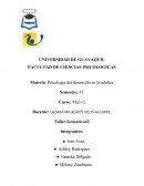 Piscología del desarrollo en la adultez