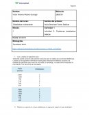 Análisis factorial. Problemas estadísticos básicos