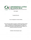 Tesina cadena de custodia de la prueba