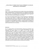 ¿Cómo influye el CVU en la toma de decisiones de un administrador?