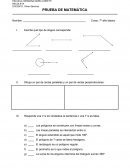 PRUEBA DE MATEMÁTICA Evaluación 7mo básico