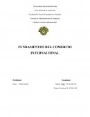 FUNDAMENTOS DEL COMERCIO INTERNACIONAL