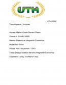 Ensayo Analítico del tema Integración Económica