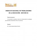 Ponencia “Una educación de calidad por medio de la implementación de estrategias para desarrollar el pensamiento crítico en los alumnos”