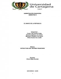 Historia del banco de la república de Colombia. Página 1
