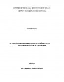 LA CANCIÓN COMO HERRAMIENTA PARA LA ENSEÑANZA DE LA HISTORIA EN LA ESCUELA TELESECUNDARIA