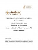 Ensayo y análisis de la Película “Mar Adentro” de Alejandro Amenábar