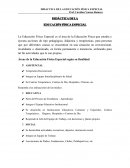 DIDÁCTICA DE LA EDUCACIÓN FÍSICA ESPECIAL