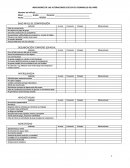 INDICADORES DE LAS ALTERACIONES LEVES EN EL DESARROLLO DEL NIÑO