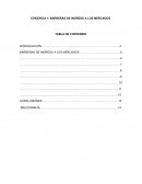 BARRERAS DE INGRESO A LOS MERCADOS