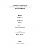 Caso práctico: Economía