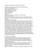 PROPUESTA DE EVALUACIÒN DIAGNÓSTICA PSICOPEDAGÓGICA