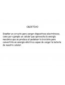 Proyecto Diseñar un circuito para cargar dispositivos electrónicos