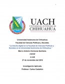 La brecha digital en la Facultad de Ciencias Políticas y Sociales en la Universidad Autónoma de Chihuahua