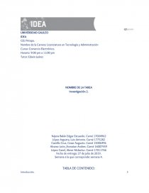 Proyecto comercio electronico. Página 1
