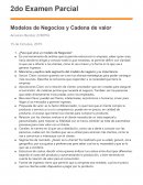 Modelos de Negocios y Cadena de valor