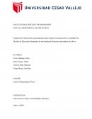 Programa de Intervención psicoeducativa para mejorar la atención de un estudiante de 2do año de Educación Secundaria de una Institución Educativa privada de los olivos