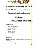 MATRIZ DE OPERATIVIDAD DE VARIABLES