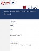 Relacion entre la moral, etica y la conciencia
