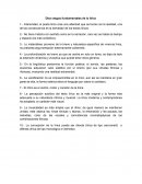 Diez rasgos fundamentales de lo lírico (Spang)