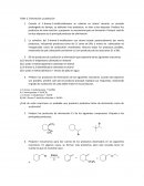 Orgánica. Taller 2. Eliminación y sustitución
