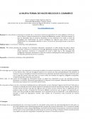 La nueva forma de hacer negocios e-Commerce