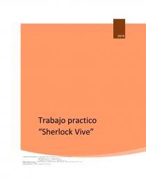 Trabajo Práctico: Seguir a un personaje Sherlock Vive. Página 1