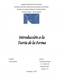 Introducción a la teoría de la forma