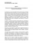 Influencia de la ciudad y los sistemas regionales en los estándares de educación en ciencias sociales