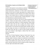 Del Centralismo a la guerra con los Estados Unidos