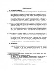 PROCESO ABREVIADO CLASES. Página 1